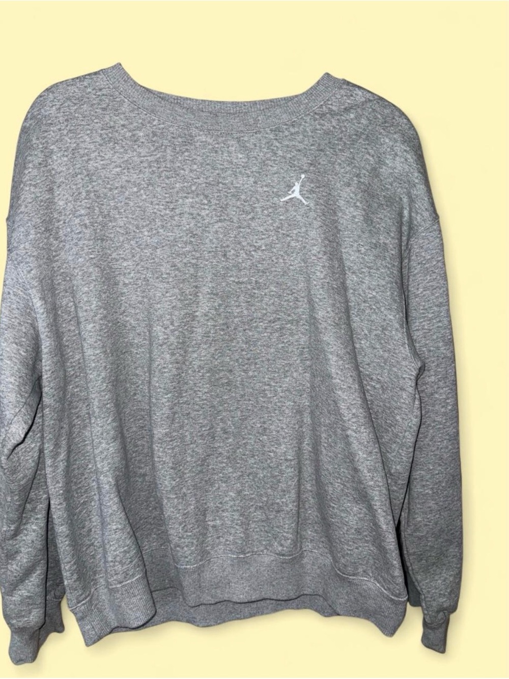 Jordan Women’s Gray Crewneck Sweatshirt